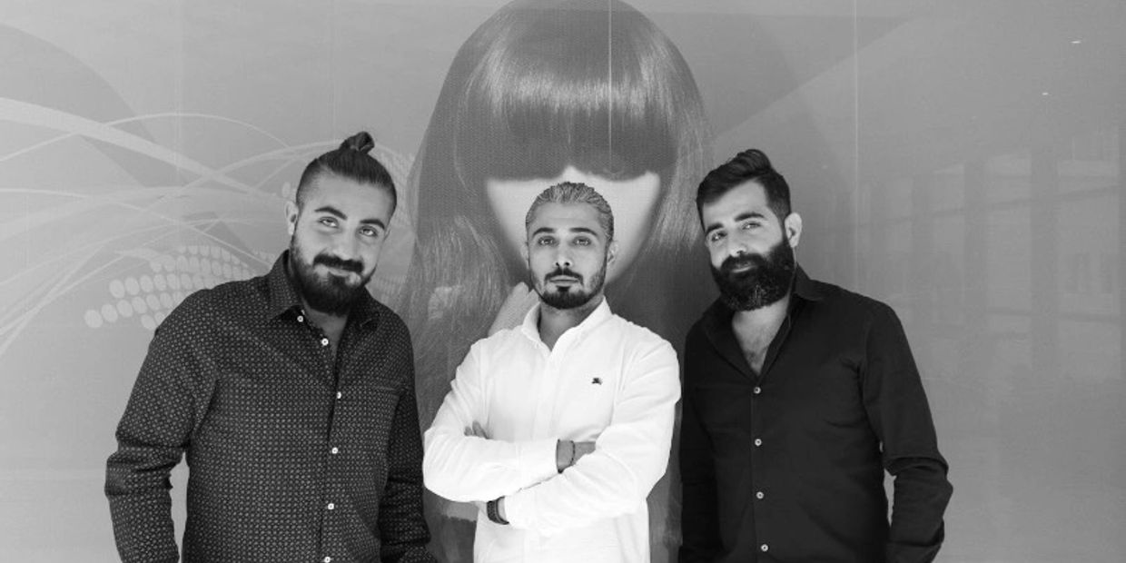 Radwan, Marwan and Houssam Kaoun, the three founders